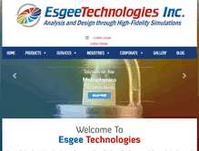 Tablet Screenshot of esgeetech.com